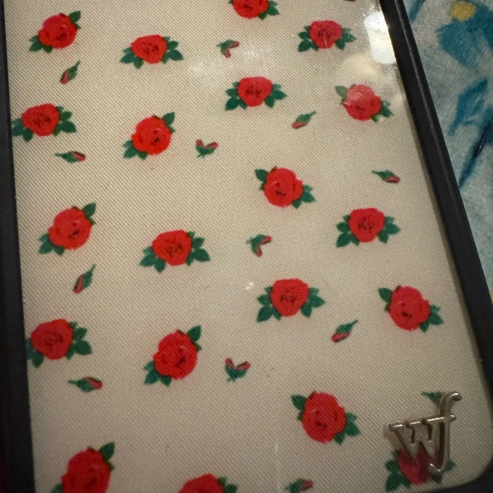 Bundle of Two Wildflower Phone Cases Roses Mushrooms